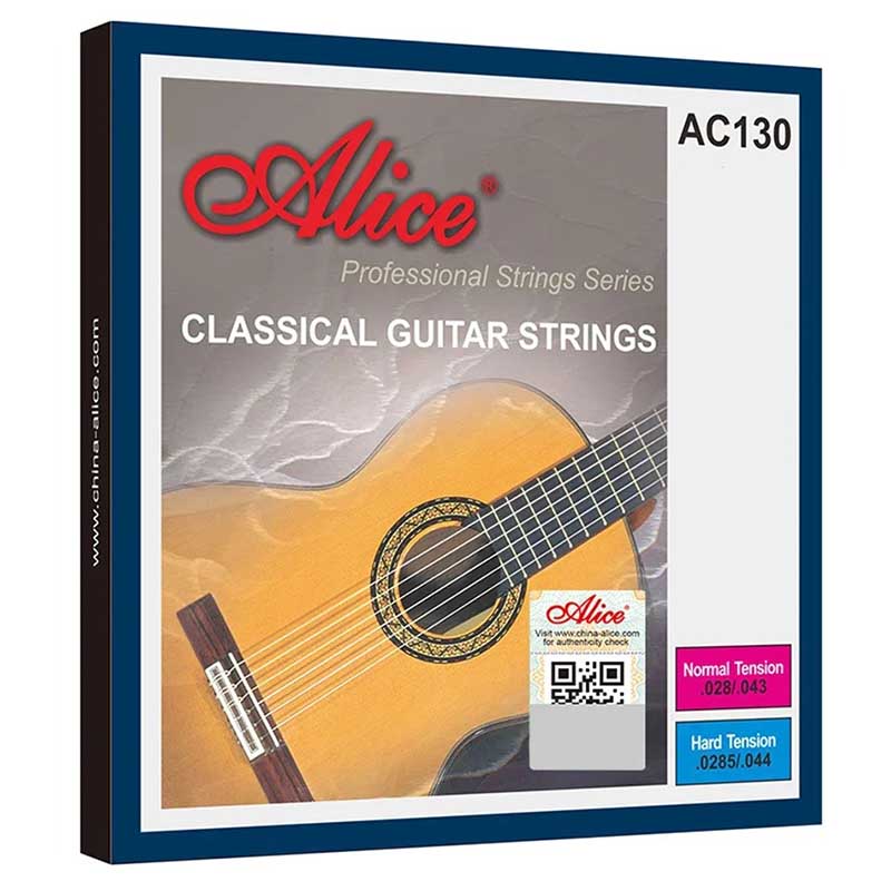 Klassische Gitarrensaiten, Saiten zum Üben mit klarem und deutlichem Klang