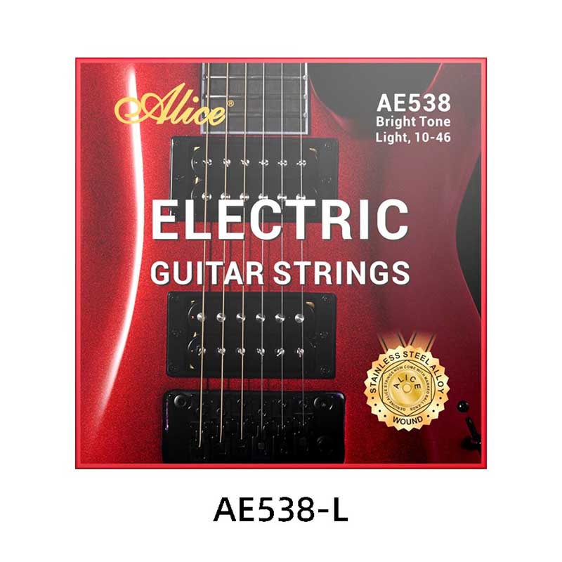 Elektrische Gitarrensaiten - Hohe magnetische Durchlässigkeit, für professionellen Gebrauch, leichtes Edelstahllegierung