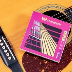 Leichte Akustikgitarrensaiten