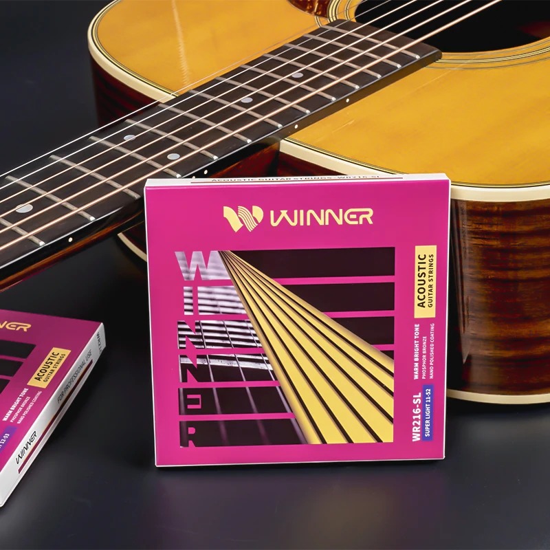 Supers Leichte Akustikgitarren Saiten
