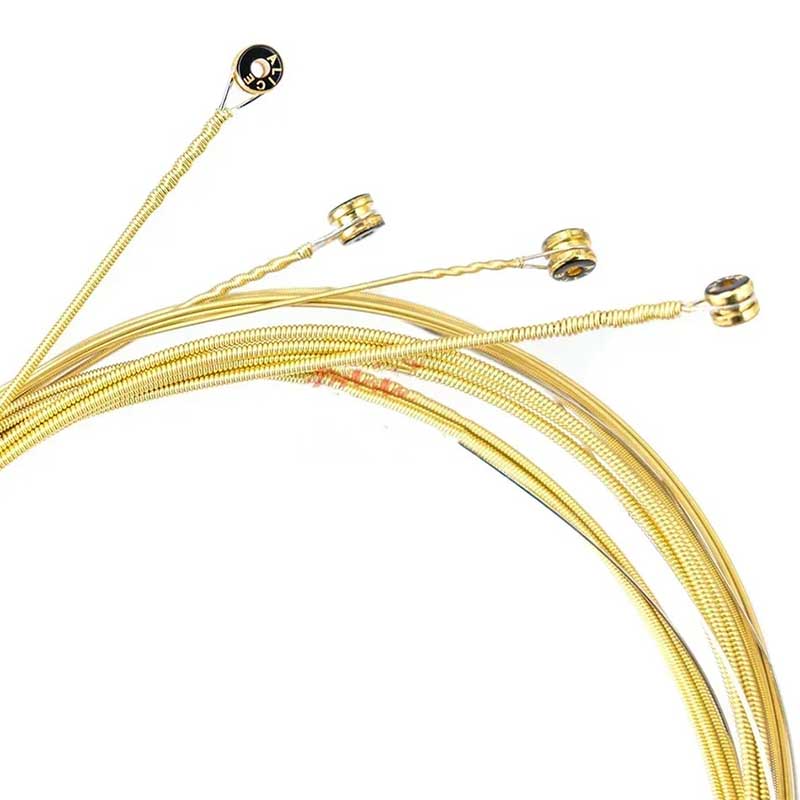 Saiten für Akustikgitarre - Bronze 8020, Tief, Klarer Klang, Nano-Poliertes Finish