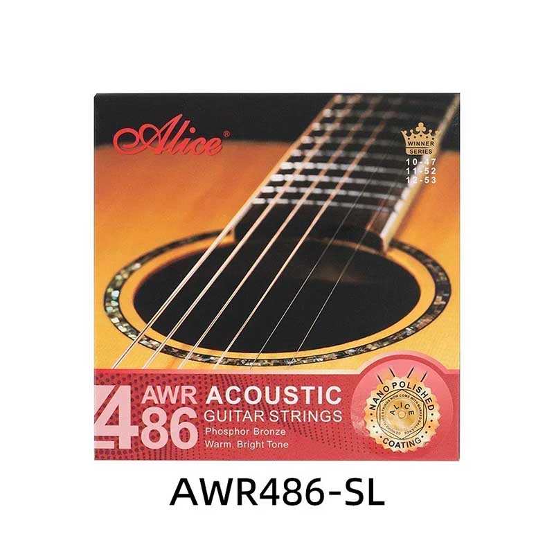 Super Leichte Saiten für Akustikgitarre - Phosphor Bronze, Warm, Klarer Klang, Nano-Poliertes Beschichtung