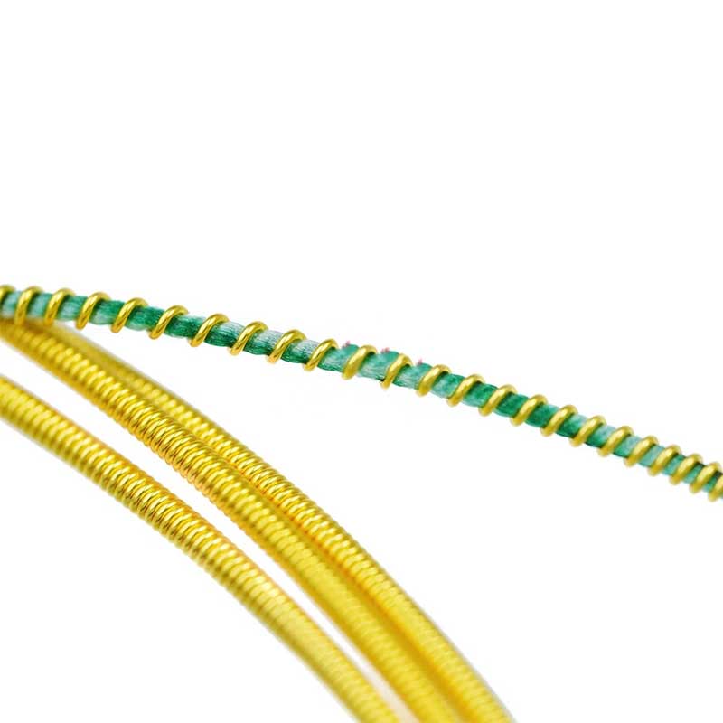 Übersicht Klassische Gitarrensaiten Konzertsaiten - Nylon Kristall Gold & Höhen aus Karbon mit vollem, reichem und kraftvollem Klang