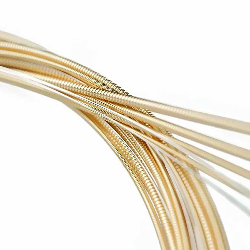 Allgemeine Ansicht Saiten für Akustikgitarre - Bronze 8020, Tief, Klarer Klang, Nano-Poliertes Beschichtung