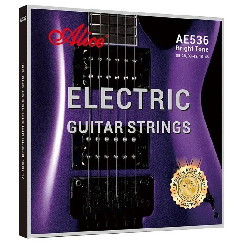 Elektrische Gitarrensaiten - Konzertsaiten, Nano-Mehrschichtbeschichtung