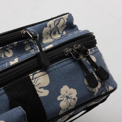 Details zur Verschluss der Aloha Floral Ukulele-Hülle