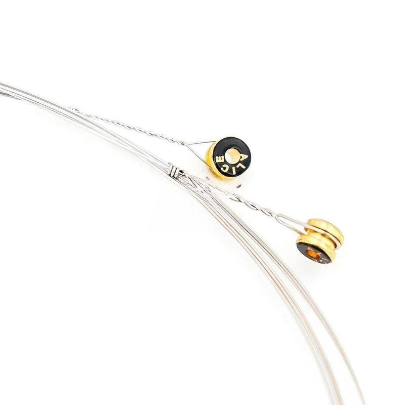 Details der Akustikgitarren-Saiten - Phosphorbronze, Warm, Klarer Klang, Nano-Poliertes Finish