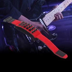 FretWrap Punk Rock mit Nieten - Saitendämpfer für Gitarre und Bass