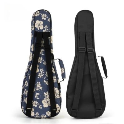 Vollständige Ansicht der Aloha Floral Ukulele-Hülle