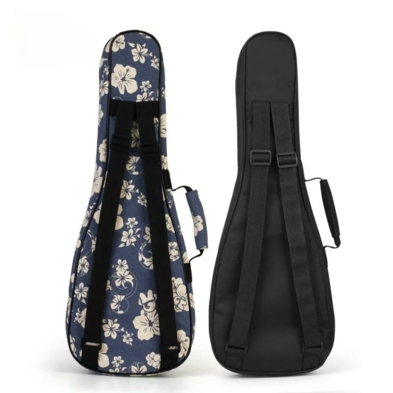 Vollständige Ansicht der Aloha Floral Ukulele-Hülle