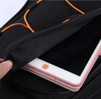 Ansicht der Tasche der wasserdichten Ukulele-Hülle 23-24 Zoll - Urban Explorer