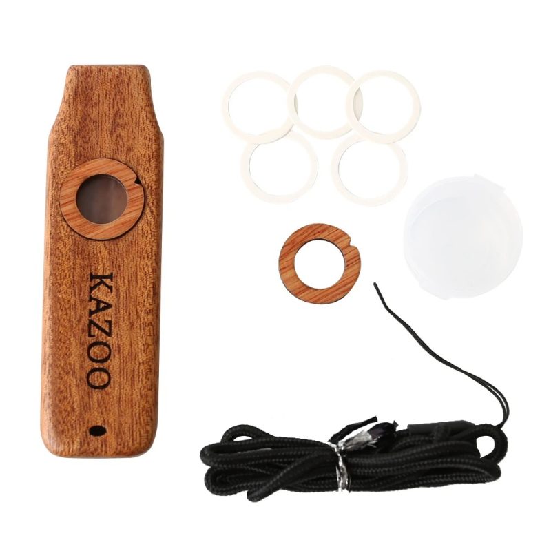 Holz-Kazoo Melodie Rustik - quadratischer Stil