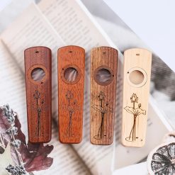 Kazoo aus Sapelli-Holz - Lotus-Melodie - 4 Farben zur Auswahl