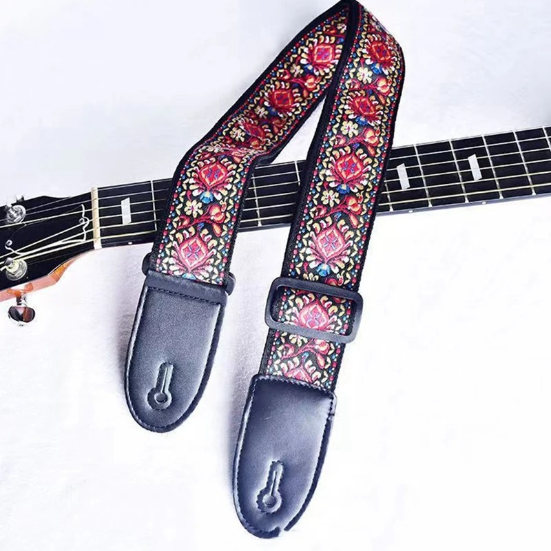 Prächtiger klassischer Gitarrengurt 'Persischer Garten