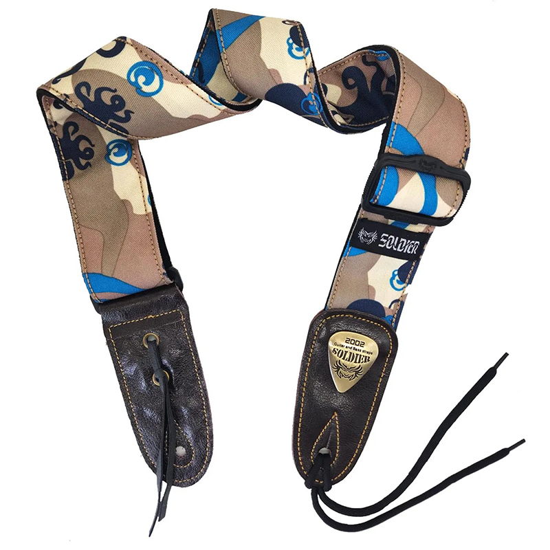 Taktischer Gitarrengurt Vortex Blau