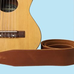 Klassische Eleganz Vollnarbenleder Gitarrengurt