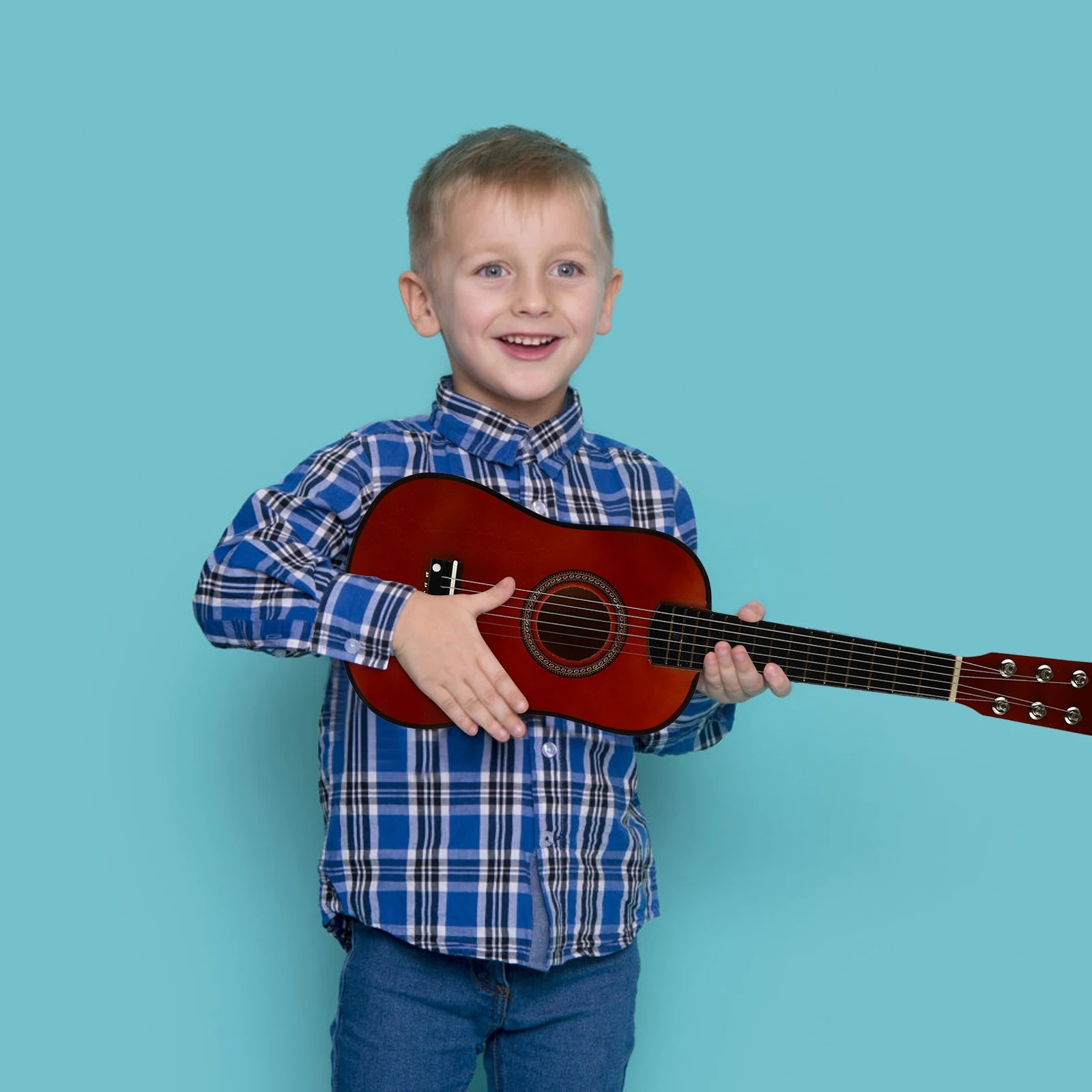 Avant Akustik-Folk-Gitarre für Kinder mit 58 cm 'Leuchtende Dämmerung