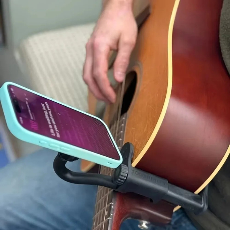 Avant Handyhalter für Gitarre - Universalclip für freihändige Verwendung, verstellbar