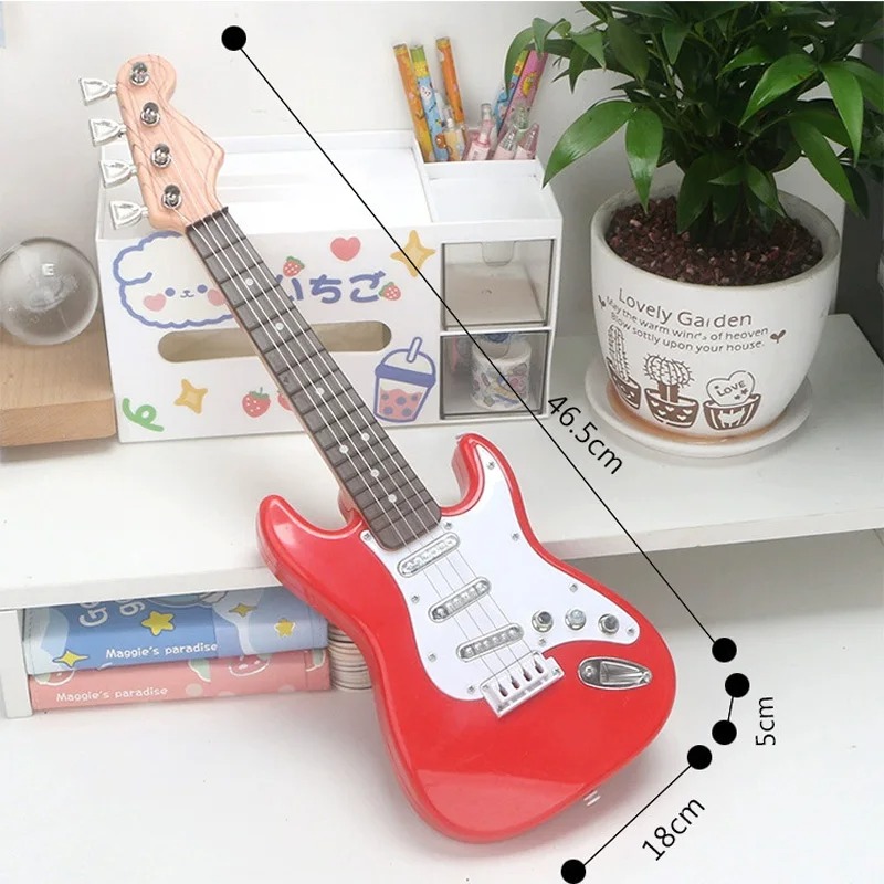 Abmessungen Prachtvolle elektrische Kinder-Gitarre - 43 cm