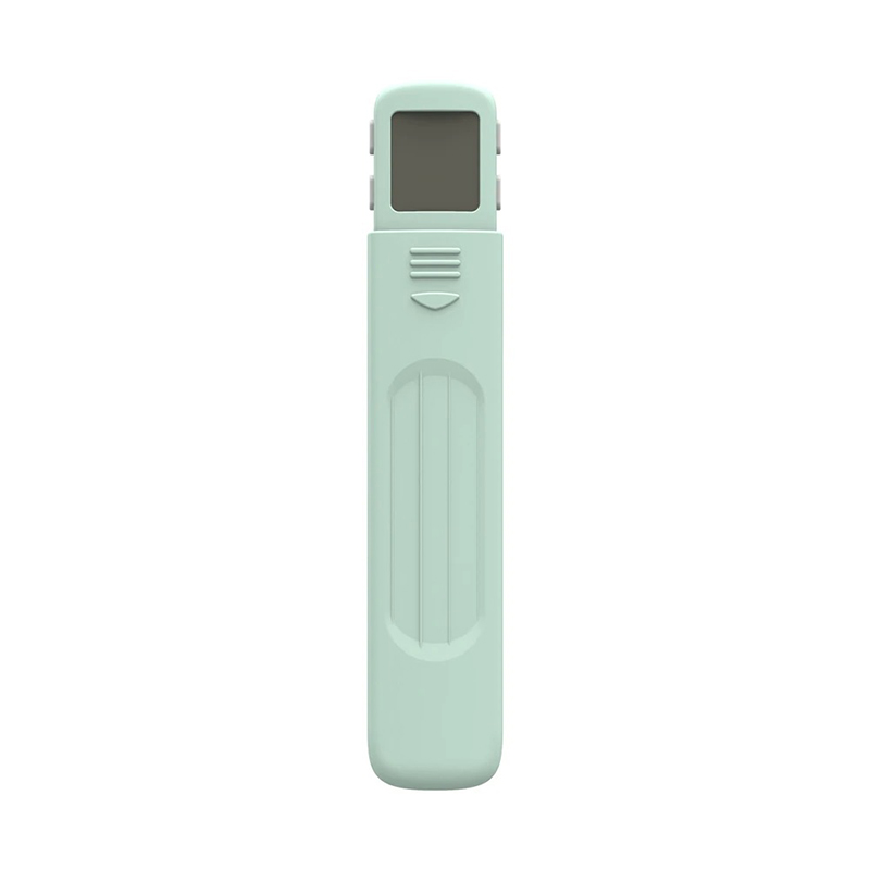Pocket Uke" Ukulele-Akkordtrainer - Einziehbarer Hals mit Metronom und Mintgrünem LCD-Farbdisplay