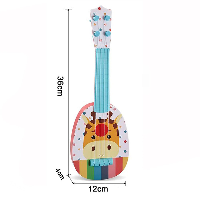 Fröhliche Bunte Giraffe' Kinder-Gitarre für Kleinkinder!