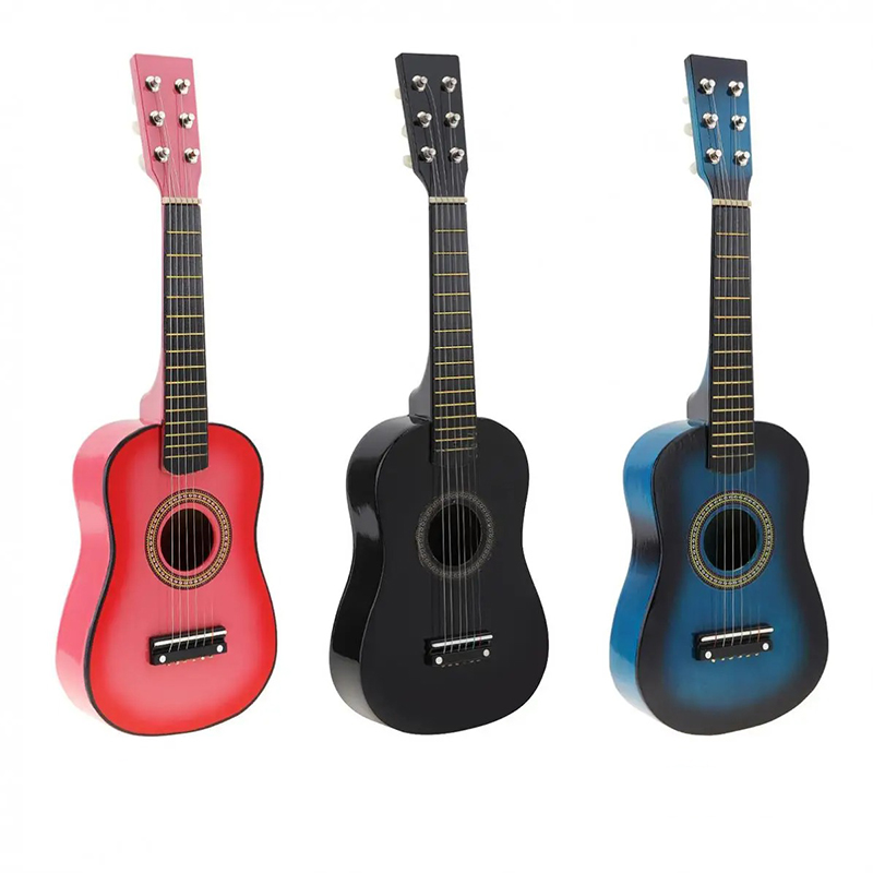 Buntes Kinder-Gitarrentrio Harmonie 58 cm