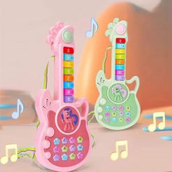Kindergitarre - Spielerisches Thema - "Mini Einhorn Rock" - 2 Farben zur Auswahl!