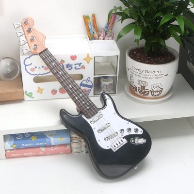 Wunderschöne elektrische Kinder-Gitarre - 43 cm, Farbe Schwarz