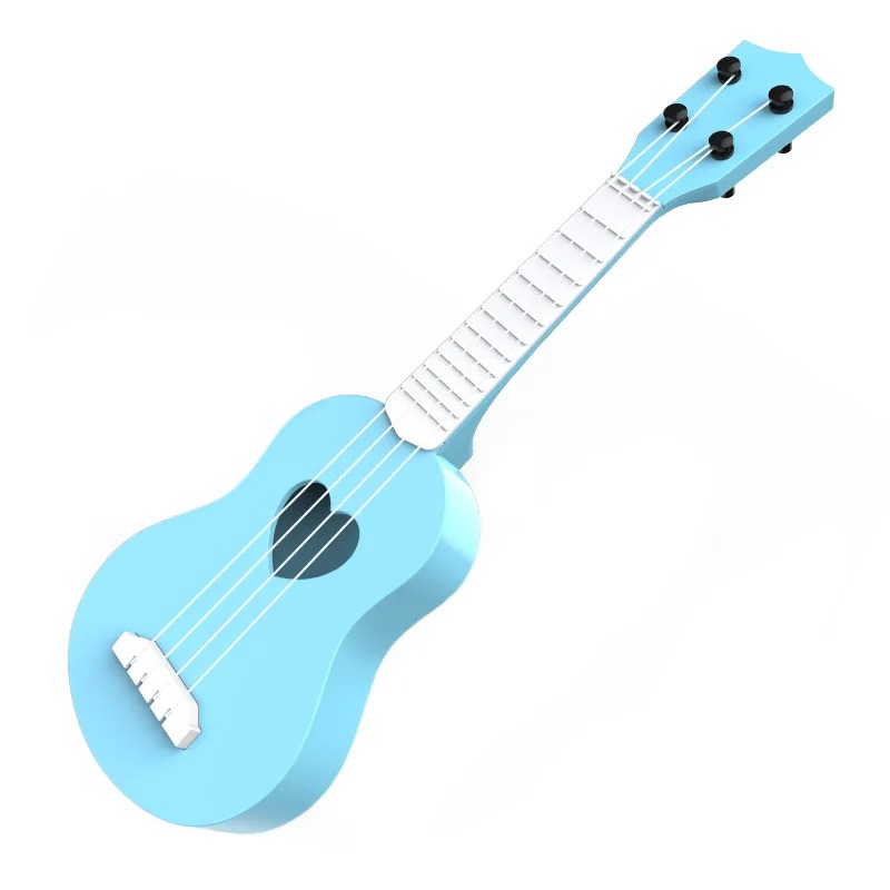 Kleine Gitarre für Kinder, geeignet für Mädchen oder Jungen, Farbe Blau
