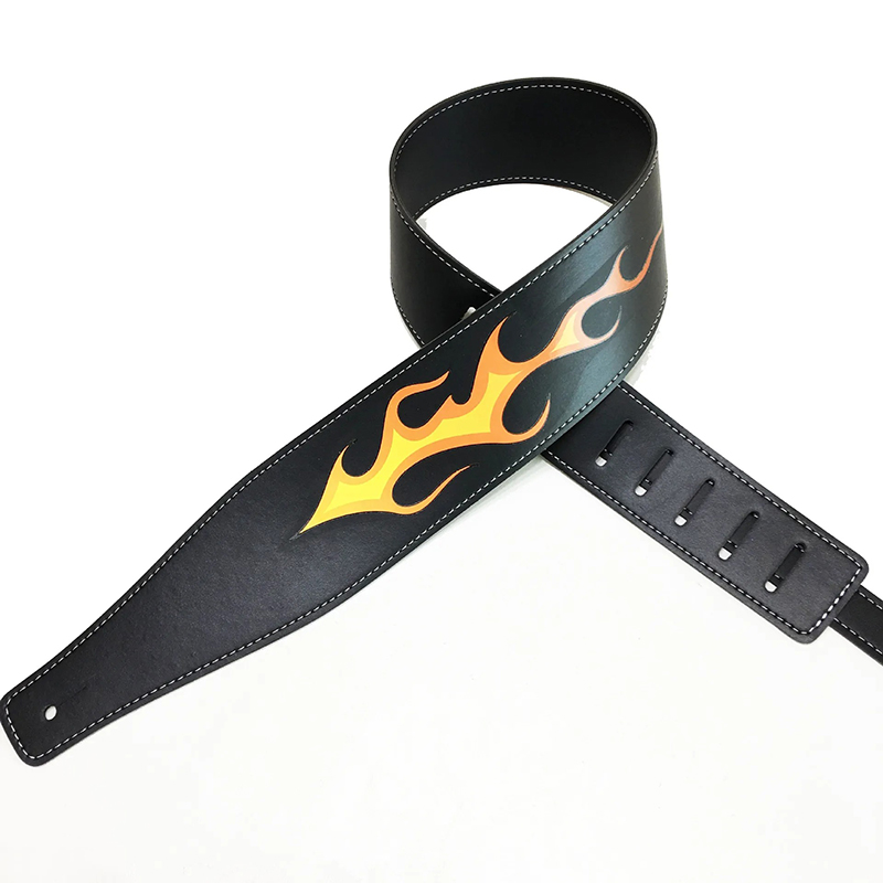 Gitarrengurt Flammen Feuerklingen