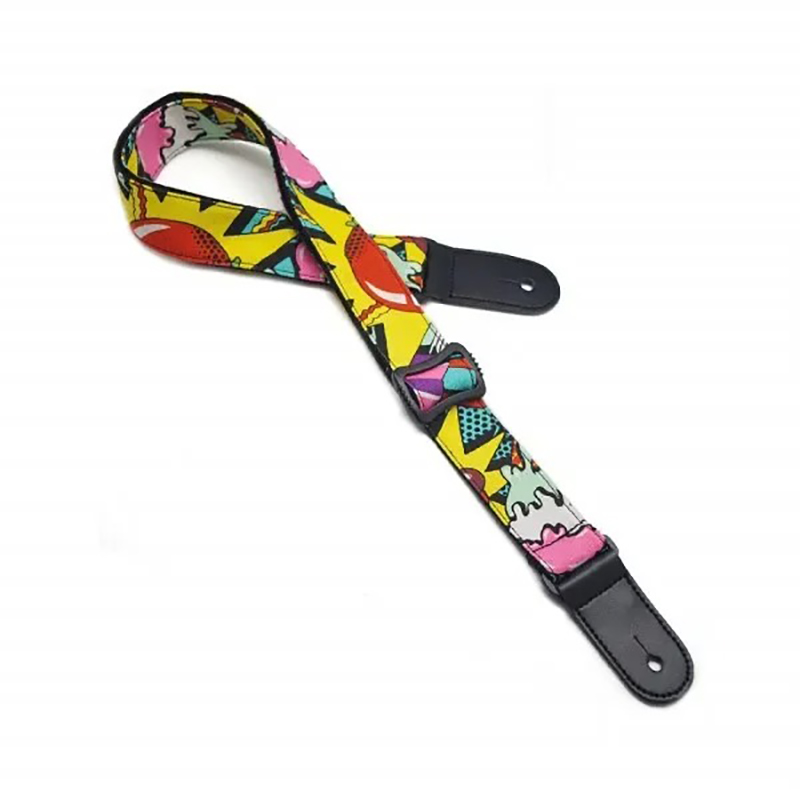 Pop-Art-Gitarrengurt - Graphik Vibes Serie