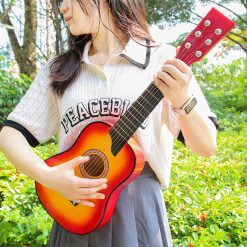 Übersicht Kindergitarre 63 cm - Sonnenuntergang