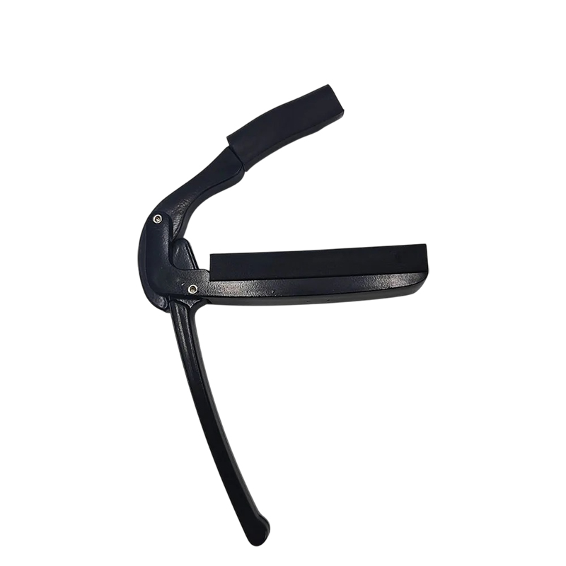 Capodaster Gitarre mit ergonomischem Griff - Schnelle und starke Klemmkraft in Schwarz