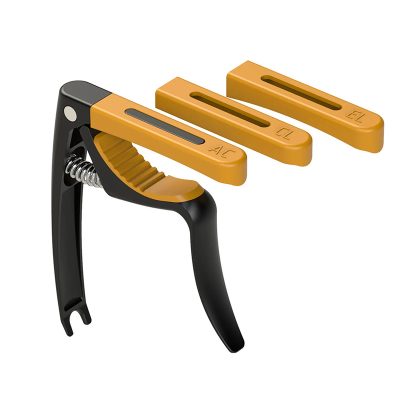 Universeller Multi-Profil Kapodaster - 3-in-1 Einstellung! Farbe Orange