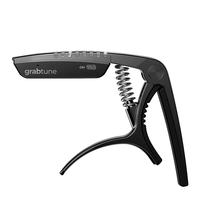 Gitarrenkapodaster Modell Grabtune Pro 2-in-1 Intelligenter LED aufladbarer Stimmgerät