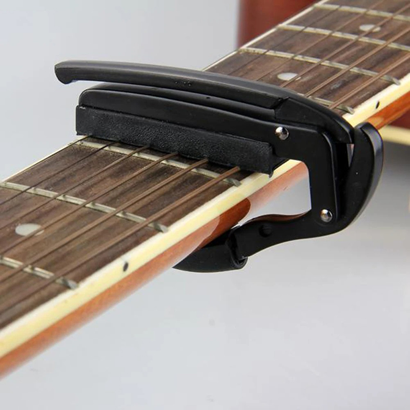 Mini-Kapodaster für Gitarre, flexibles Klemmmodell