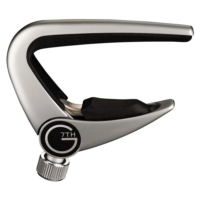 Capodastre für Gitarre, Modell Silver Grip