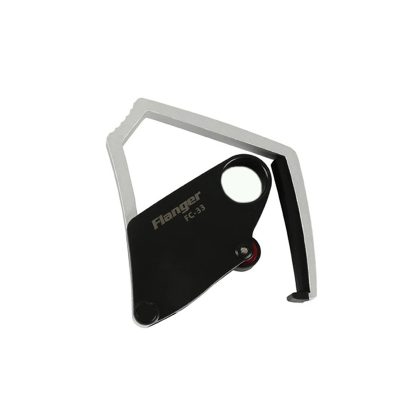 Gitarrenkapodaster, Touch-Lock-Modell, Farbe Silber