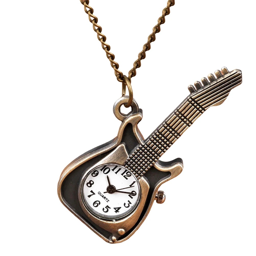 Details des Details des Solo Vintage Gitarrenhals-Kette - Es ist Zeit für Rock