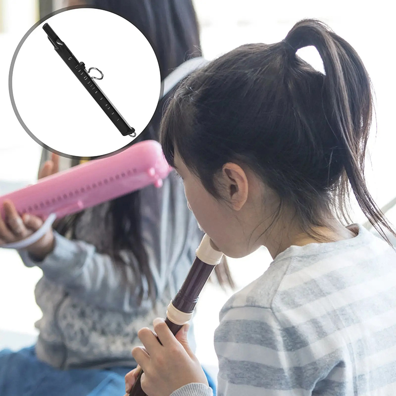 Chromatische Zugflöte für Kinder und Erwachsene - Verstellbare Musikpfeife für stimmliches Aufwärmen und spielerisches Lernen