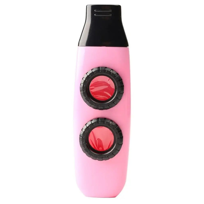 Rosa Kazoo mit doppeltem Resonator