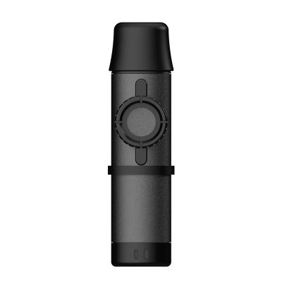 Metallisches, einstellbares Kazoo - Professioneller Klang und Premium-Design - Farbe Schwarz