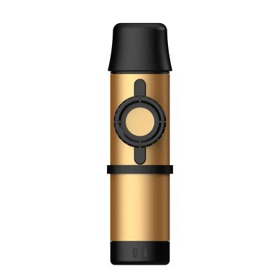 Metallisches, einstellbares Kazoo - Professioneller Klang und Premium-Design - Goldfarben