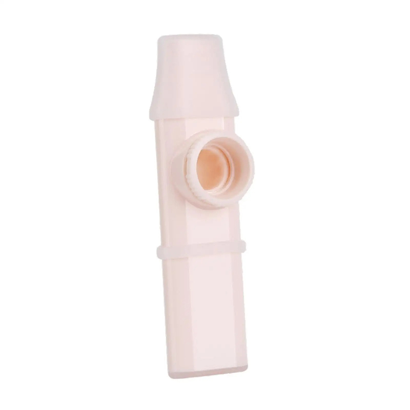 Kazoo Polyvalent mit reinem Klang & Flötenaufsatz in Rosa Farbe