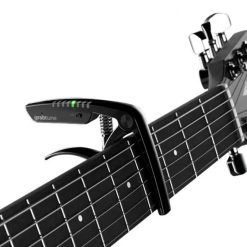 Prächtiger Gitarrenkapodaster Modell Grabtune Pro 2-in-1 Intelligenter LED aufladbarer Stimmgerät