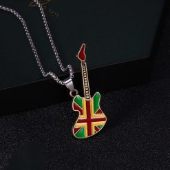 Anhänger Rock Gitarre - Rasta Rebell