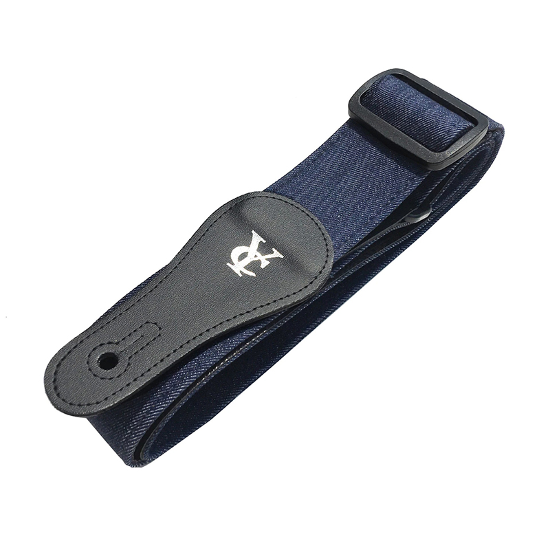 Gitarrengurt Denim - Rohes Indigo Blau