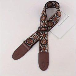 Sangle Gitarre Vintage Andine Blumen