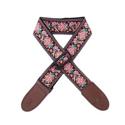 Sangle - Vintage Rose Bohème Gitarrengurt