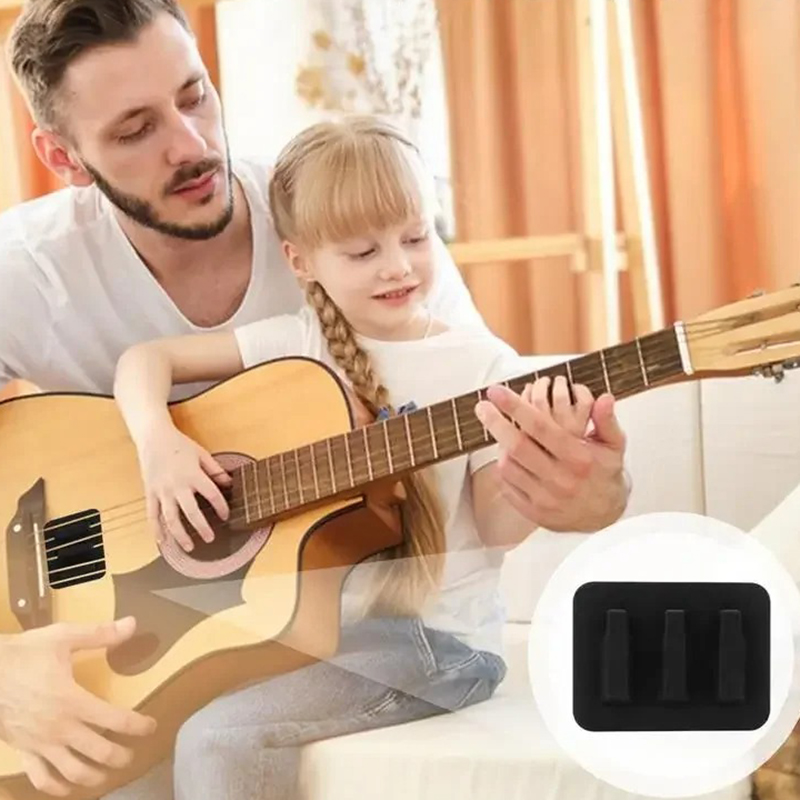 Silencieux - Akustikgitarre - Silikon-Stummschaltung Mute Pad Flex zur Geräuschreduzierung